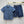 Chanel 26 Short Jeans Blue in Cotton 367720