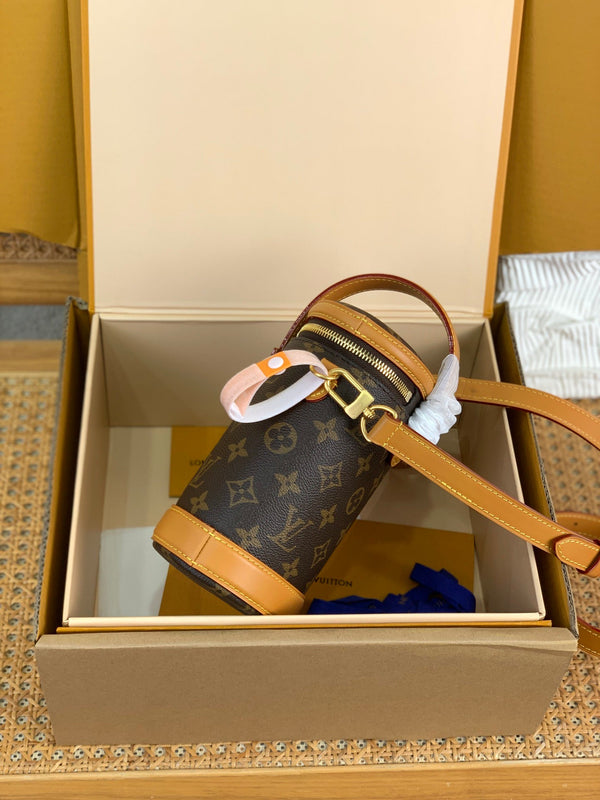 LV Watering Can Bag 25cm Brown in Canvas 152161