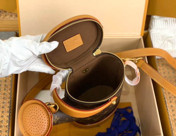 LV Watering Can Bag 25cm Brown in Canvas 152161
