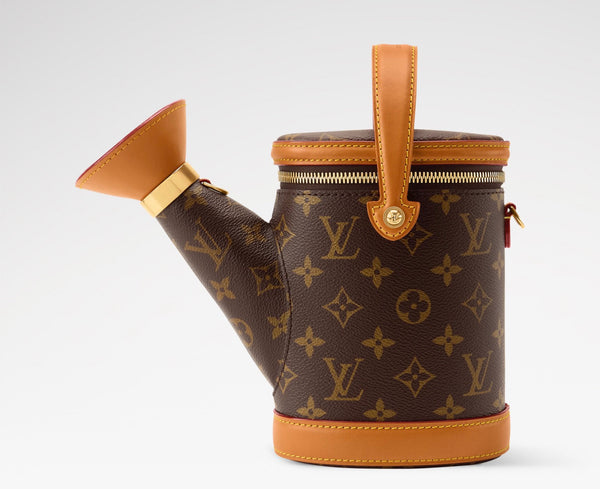 LV Watering Can Bag 25cm Brown in Canvas 152161