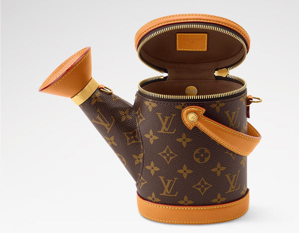LV Watering Can Bag 25cm Brown in Canvas 152161