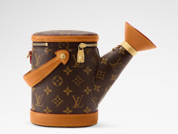 LV Watering Can Bag 25cm Brown in Canvas 152161