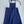 Miu Miu Apron-Style Tie-Waist Dress Blue in Cotton 372502