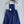 Miu Miu Apron-Style Tie-Waist Dress Blue in Cotton 372502
