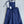 Miu Miu Apron-Style Tie-Waist Dress Blue in Cotton 372502