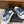Chanel 26 Mules Casual Blue in Fabric 729326