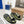 Burberry 26 Check Slippers Green Black in Cotton Linen 729728