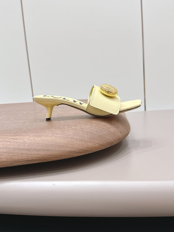 Sandales Loewe 26 en agneau jaune clair 45 738734