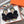 Sandales plates à bout ouvert Hermes H-Style en fourrure de vison noire 739513