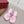 Gucci 26 Round Toe Flip-Flops 60 Pink in Sheepskin 739374
