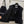 YSL 26 Gilet Pétale Noir en Coton 377430