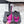 YSL Babylone Slides Pink in Silk 743655