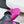 YSL Babylone Slides Pink in Silk 743655