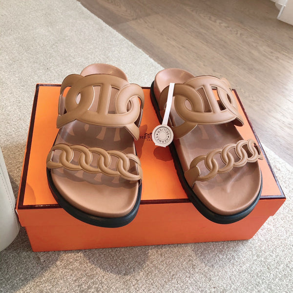 HM  Extra Sandal Brown in Cowhide 743959