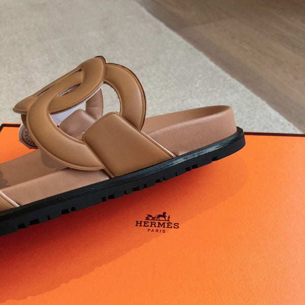 HM  Extra Sandal Brown in Cowhide 743959