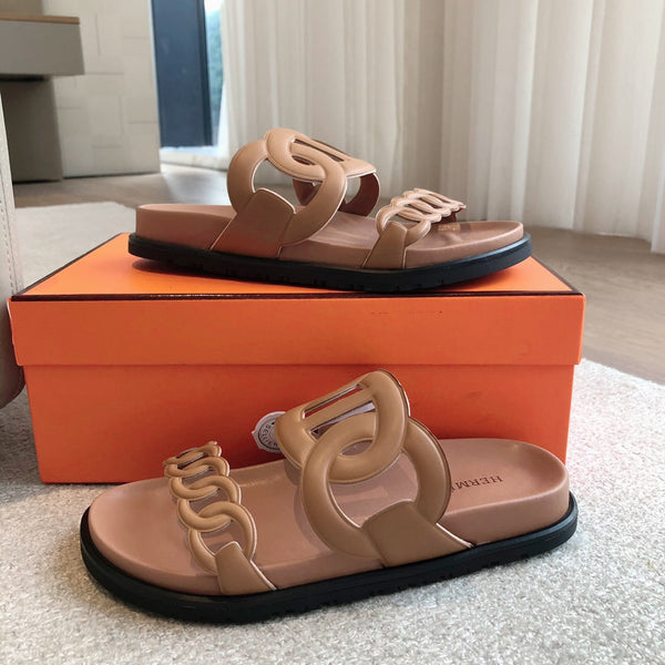HM  Extra Sandal Brown in Cowhide 743959