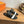 HM  Sandal Black White in Calfskin 743978