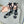 Miu 26 Ballet Flat Black in Brushed Fabric 747429