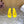 Loew Pebble Sandales souples 55 jaunes en mouton 749415