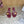 Loew 26 Sandale 45 Bourgogne en cuir de vachette 749388