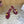 Loew 26 Sandale 45 Bourgogne en cuir de vachette 749388