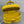 CD Bow-embellished Cosmetic Bag 17.5 Yellow in Lambskin 286426