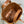 Sac CD Toujours Vertical 18 cm marron en suède 286495