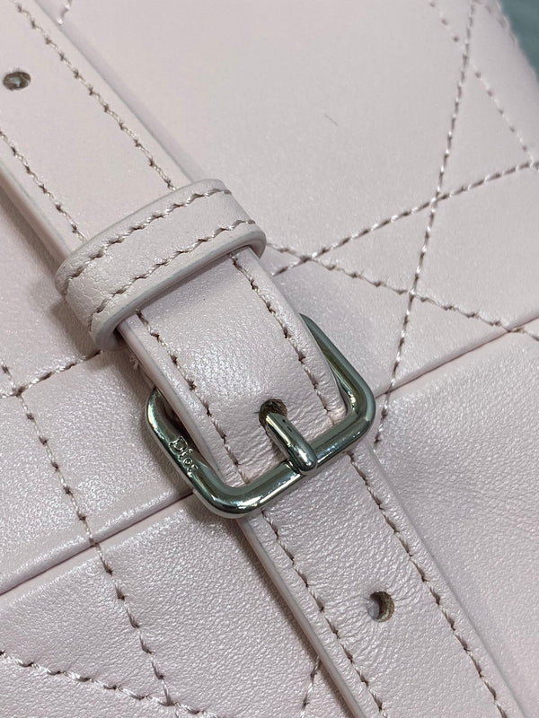 CD 26 Trianon Hobo Chain Bag 25cm Light Pink in Cowhide 286599