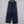 CC Double C Logo Printed Wide-leg Pants Navy Blue en Nylon 379604