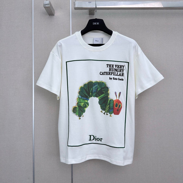 CD 26 Crew Neck Short-sleeved T-shirt White in Cotton 379662