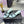 CC Double C Logo Kitten Heel 25mm Sandals Baby Blue in Leather 757854