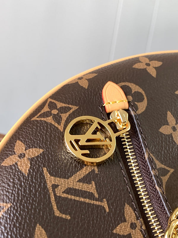 LV Loop Baguette Bag 23cm Brown in Cowhide 286672