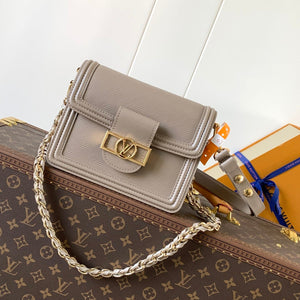 LV Dauphine Bag Taupe in Cowhide 286676