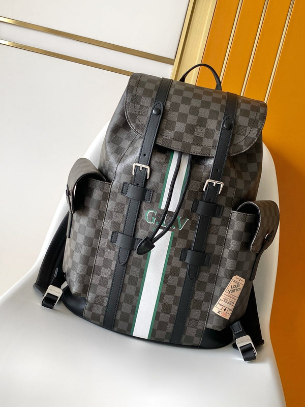 LV Christopher Backpack Black in Monogram Canvas 286718