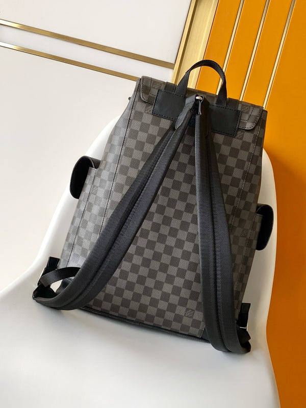 LV Christopher Backpack Black in Monogram Canvas 286718