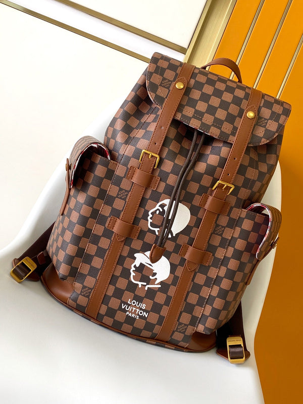 LV Christopher Backpack Brown in Monogram Canvas 286772