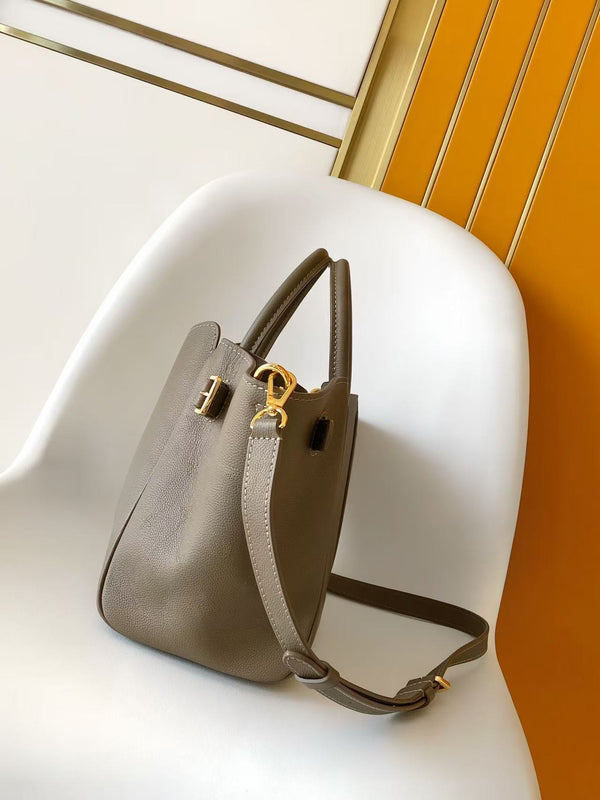 LV Vendôme PM Bag 28.5cm Taupe in Calfskin 287198