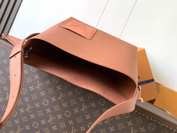 LV Verso Hobo Bag 33cm Brown in Calfskin 287232