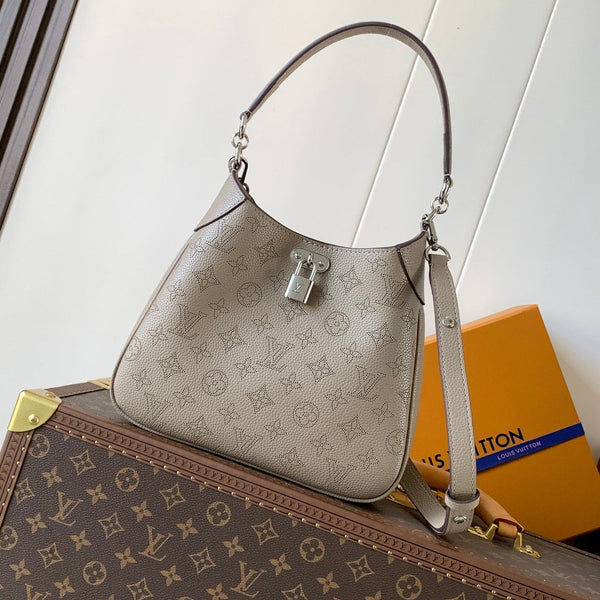 LV All Around PM Bag 25cm Taupe in Calfskin 287037