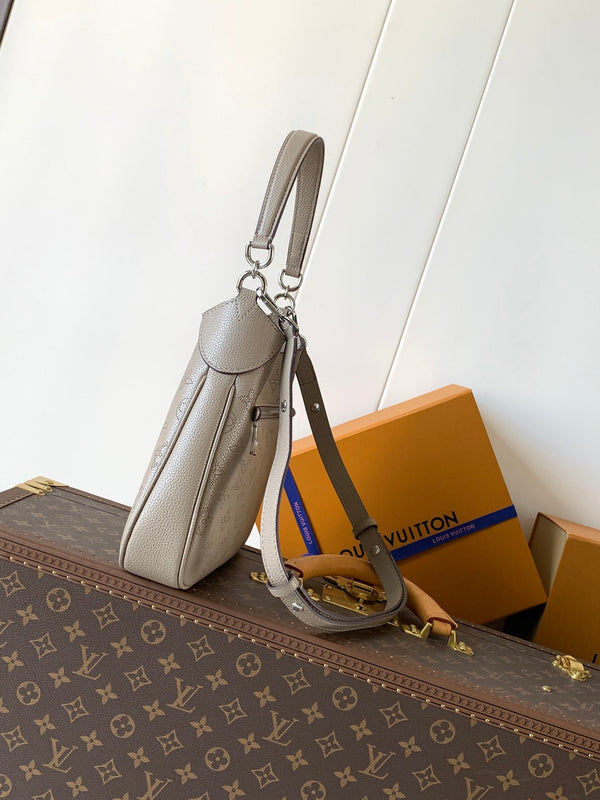 LV All Around PM Bag 25cm Taupe in Calfskin 287037