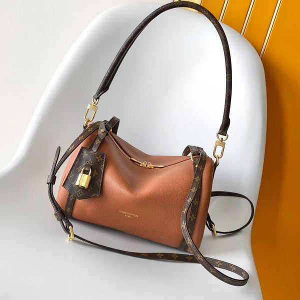 LV Express Handbag 26 Brown in Calfskin 287001