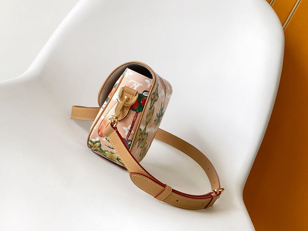 LV Montsouris Bag 20cm Pink in Monogram Surfin' coated Canvas 286944