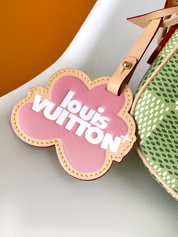 LV Montsouris Bag 20cm Green in Monogram Macassar coated canvas 286942