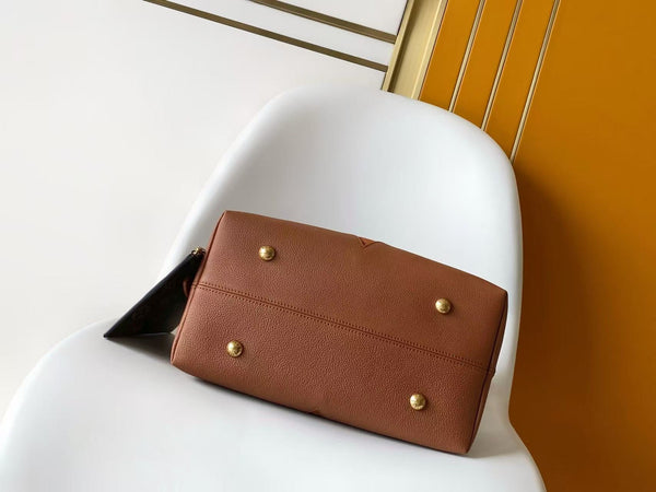 LV Low Key Hobo Bag 35 Brown in Smooth Cowhide 286847