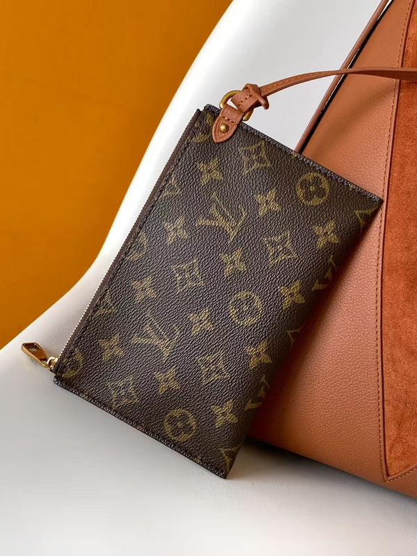 LV Low Key Hobo Bag 35 Brown in Smooth Cowhide 286847