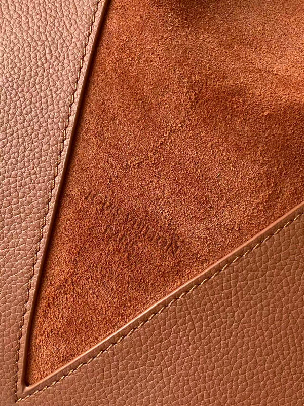 LV Low Key Hobo Bag 35 Brown in Smooth Cowhide 286847