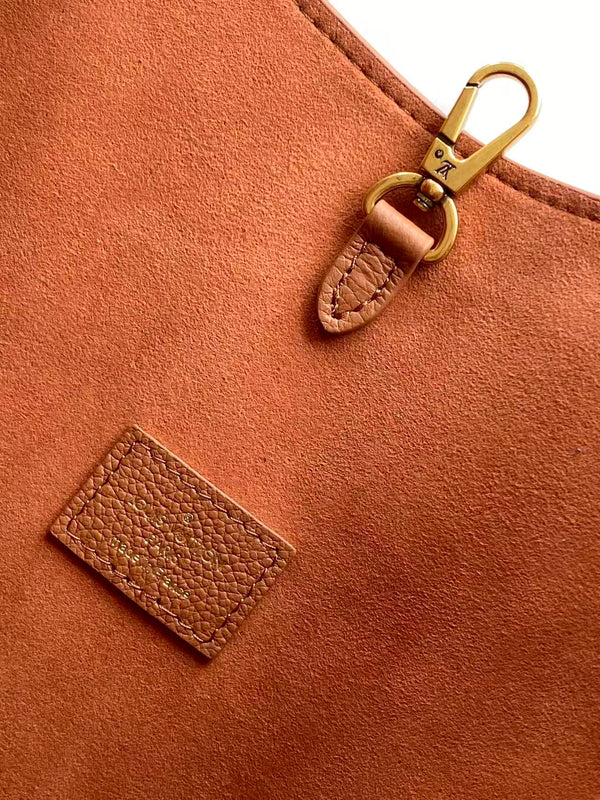 LV Low Key Hobo Bag 35 Brown in Smooth Cowhide 286847