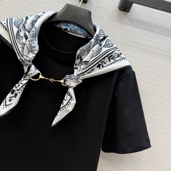 HM T-shirt Black in Cotton 381538