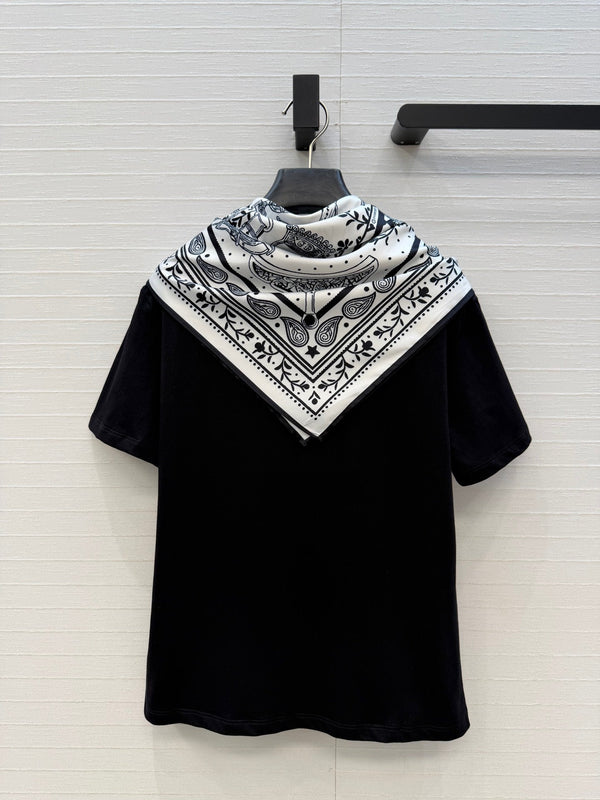 HM T-shirt Black in Cotton 381538