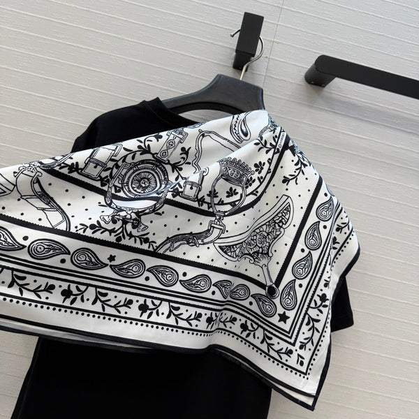 HM T-shirt Black in Cotton 381538